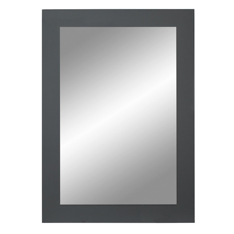 Elegancki Zestaw STELLA: Szafka, Umywalka i Lustro 50 cm, Antracytowy Design