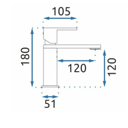 Czarna Bateria Umywalkowa Niska JS-800B Flip - Elegancja i Styl w Twojej Łazience