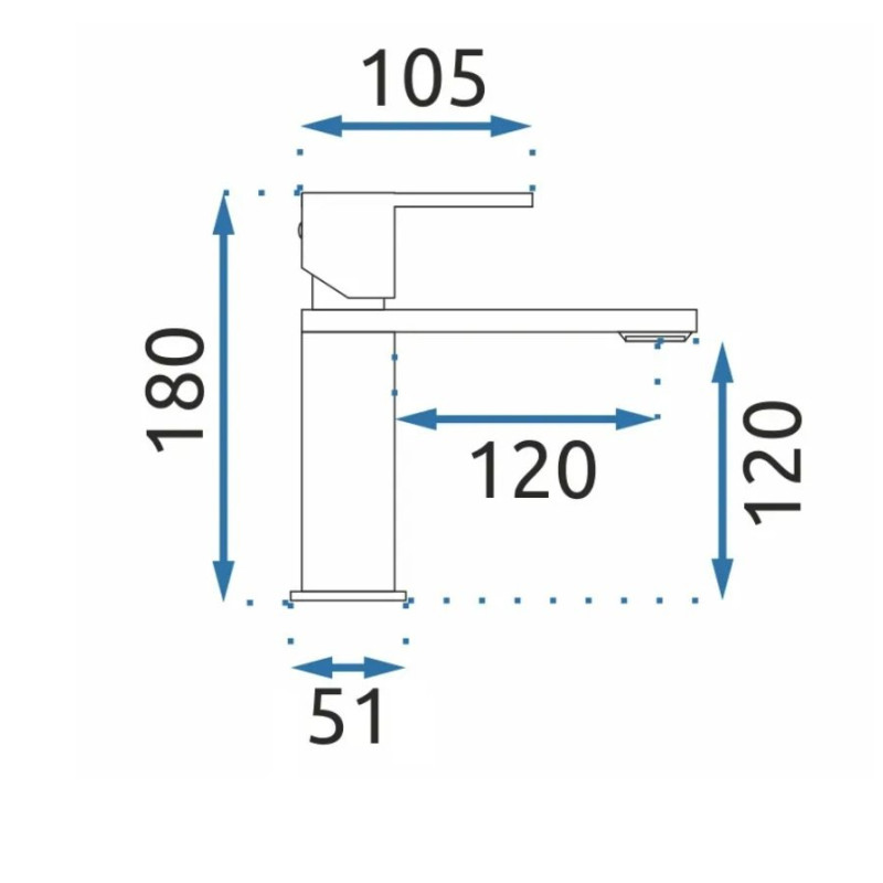 Czarna Bateria Umywalkowa Niska JS-800B Flip - Elegancja i Styl w Twojej Łazience