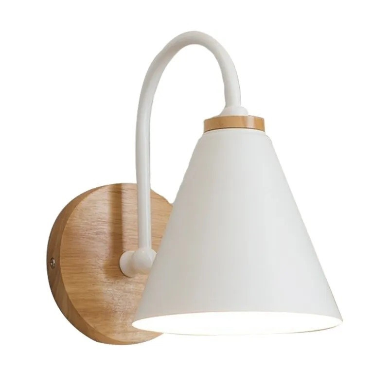Elegancka Lampa Ścienna FOREST w Stylu Skandynawskim - Biały DESIGN
