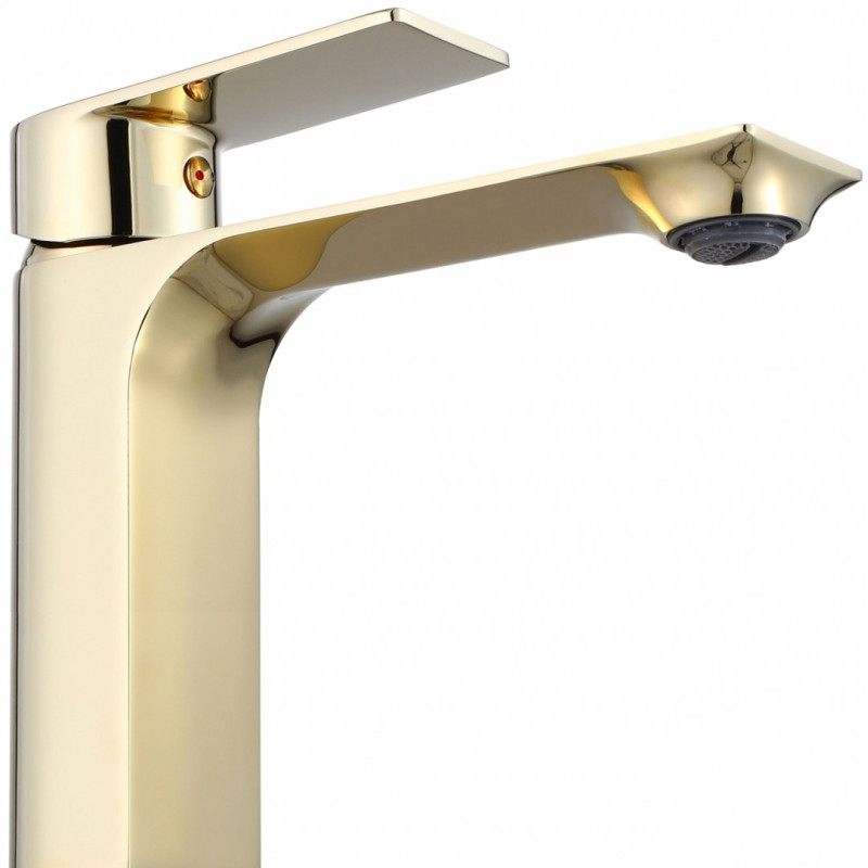 Elegancka Złota Bateria Umywalkowa Urban MY1802-21G - Nowoczesny Styl i Wysoka jakość!