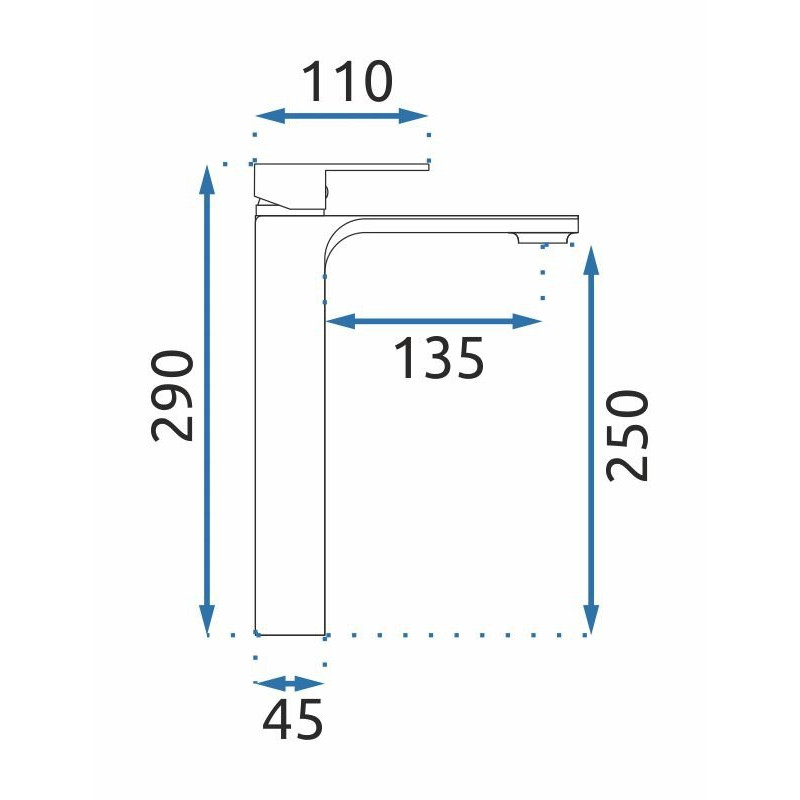 Elegancka Złota Bateria Umywalkowa Urban MY1802-21G - Nowoczesny Styl i Wysoka jakość!