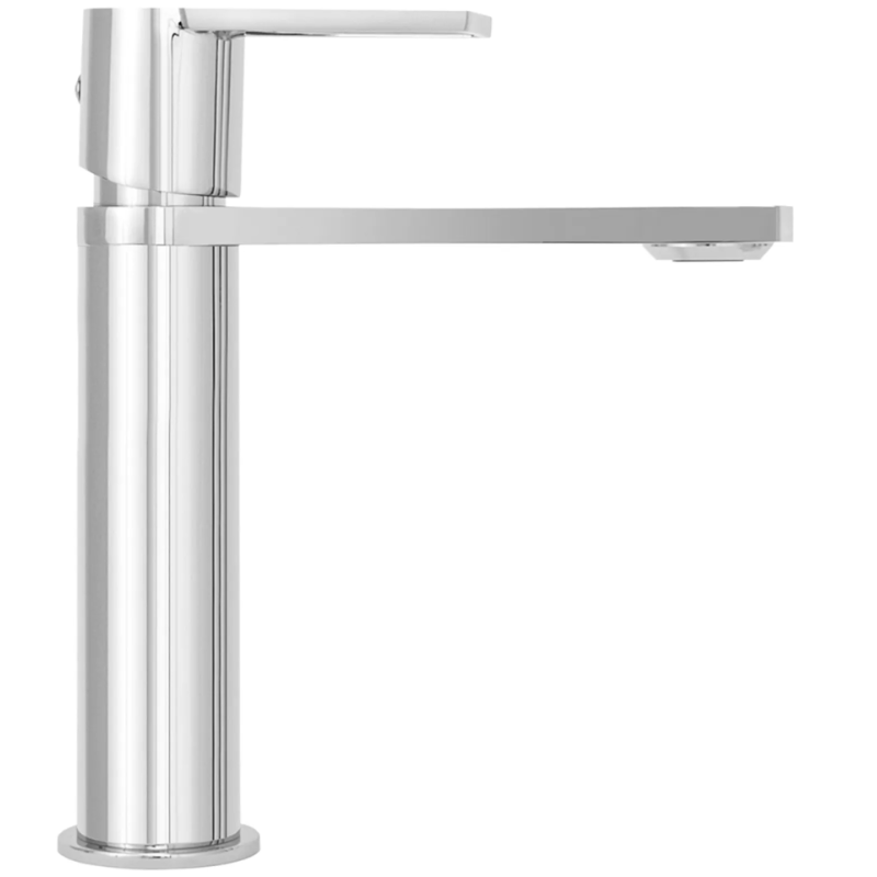 Stylowa Niska Bateria Umywalkowa JS-800 Flip Chrom - Nowoczesność i Elegancja w Łazience