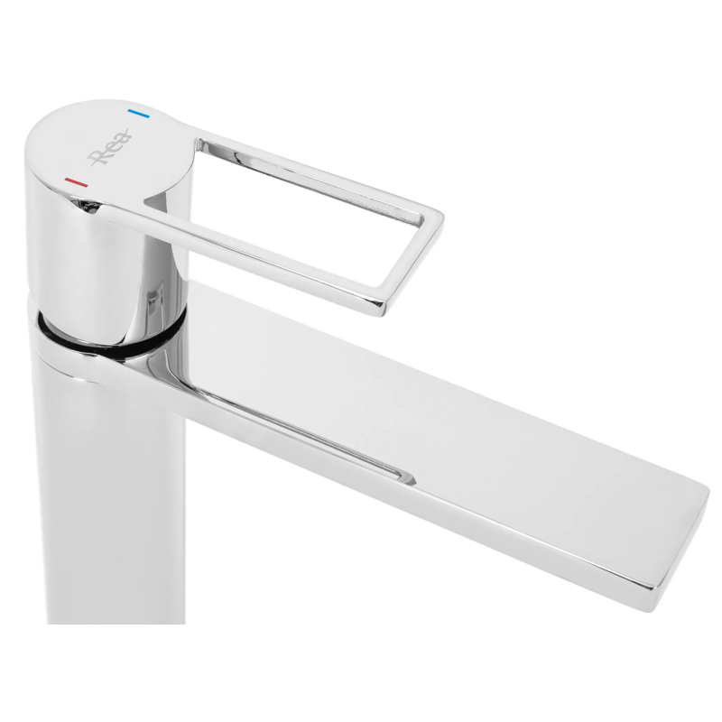 Stylowa Niska Bateria Umywalkowa JS-800 Flip Chrom - Nowoczesność i Elegancja w Łazience