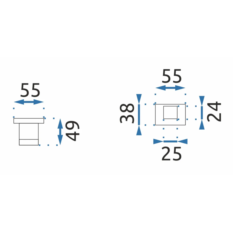 Luksusowy Wieszak Łazienkowy ERLO 03 Złoto Elegancji