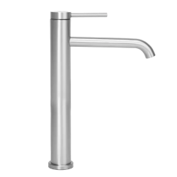 Ekskluzywna wysoka bateria umywalkowa CLIF JS-B311-1N - Nikiel szczotkowany