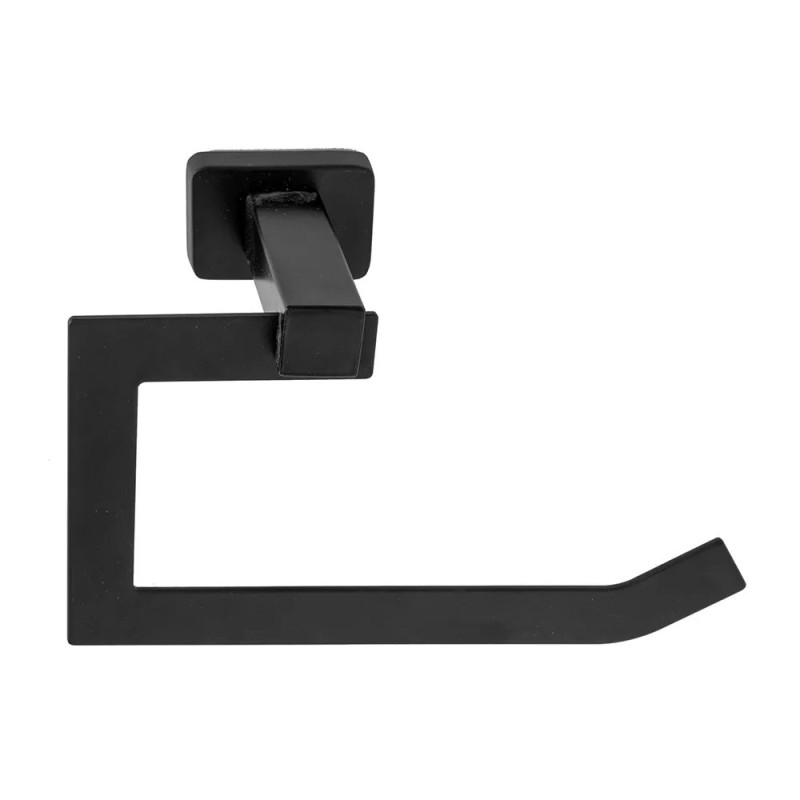 Elegancki Wieszak ERLO 04 na Papier Toaletowy w Kolorze Czarnym – Styl i Funkcjonalność