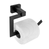 Elegancki Wieszak ERLO 04 na Papier Toaletowy w Kolorze Czarnym – Styl i Funkcjonalność