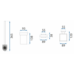 Ekskluzywna Szczotka WC - Lśniące Złoto dla Twojej Łazienki