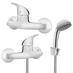 Zestaw natryskowy Invena PEREA Chrom - Elegancja i Komfort w Twojej Łazience