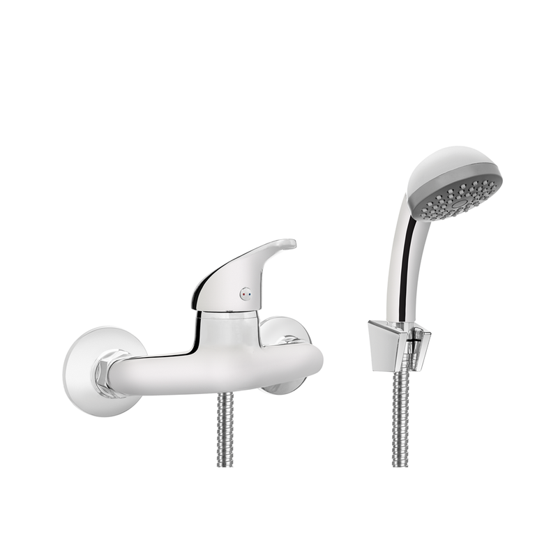 Zestaw natryskowy Invena PEREA Chrom - Elegancja i Komfort w Twojej Łazience