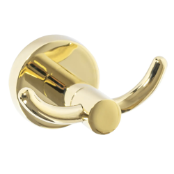 Elegancki Podwójny Wieszak na Ręczniki MIST 02 L.GOLD - Styl i Funkcjonalność