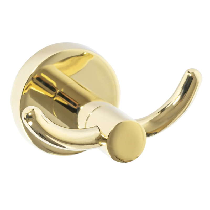 Elegancki Podwójny Wieszak na Ręczniki MIST 02 L.GOLD - Styl i Funkcjonalność