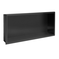 Stylowa Półka Wnękowa Czarna REA 30x60x10 – Elegancja i Funkcjonalność Dla Twojego Wnętrza!