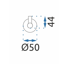 Elegancki Wieszak Wieszak Mist 03 - Złoto dla Twojej Łazienki