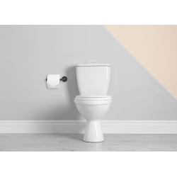 Elegancki Wieszak na Papier MIST 04 - Nowoczesny Design w Czerni