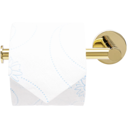 Luksusowy Wieszak na Papier Toaletowy MIST 04 w Kolorze Złota Lśniącego