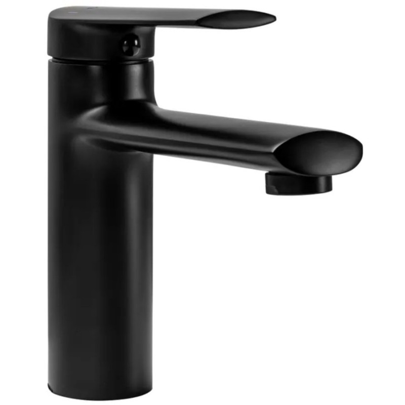 Elegancka Czarna Bateria Umywalkowa Buzz by Rea - Styl i Funkcjonalność