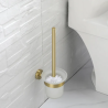 Luksusowa Szczotka WC MIST 06 - Jasne Złoto, Elegancja i Styl w Twojej Łazience