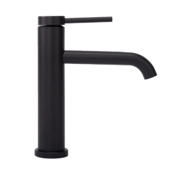 Elegancka Bateria Łazienkowa Clif JS-B311B—Stylowa Czarna Niska!