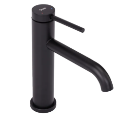 Elegancka Bateria Łazienkowa Clif JS-B311B—Stylowa Czarna Niska!