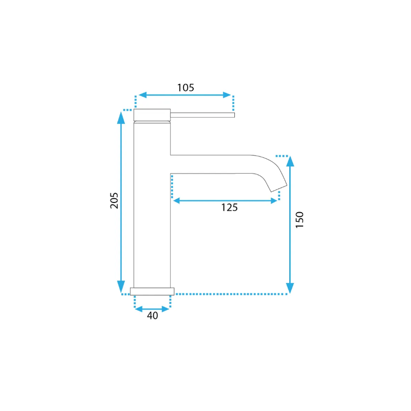 Nowoczesna Bateria Niska Clif Nikiel, Stylowa i Funkcjonalna!