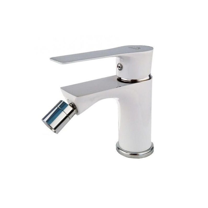 Elegancka Bateria Jednouchwytowa Raila Białe/Chrom - Łatwy Montaż, 8 lat Gwarancji