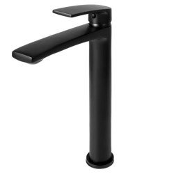 Nowoczesna bateria umywalkowa Luppo Rea w czarnym macie - styl i funkcjonalność!