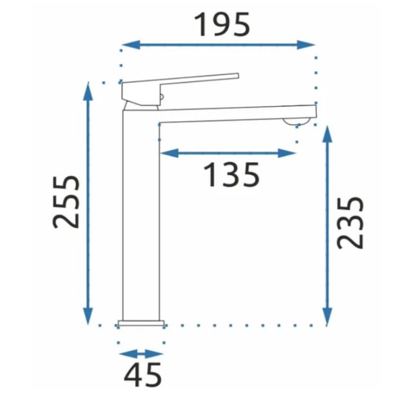 Nowoczesna bateria umywalkowa Luppo Rea w czarnym macie - styl i funkcjonalność!