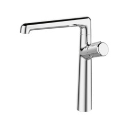 Wysoka bateria PRETTO Chrom "L" z ruchomą wylewką - Oszczędność wody i łatwa instalacja!