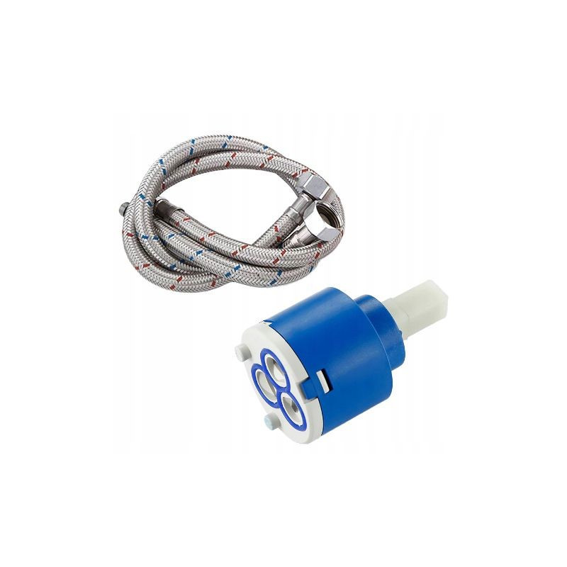 Stylowa Bateria Umywalkowa Storm REA-B9987 Czarna/Złota Elegancja