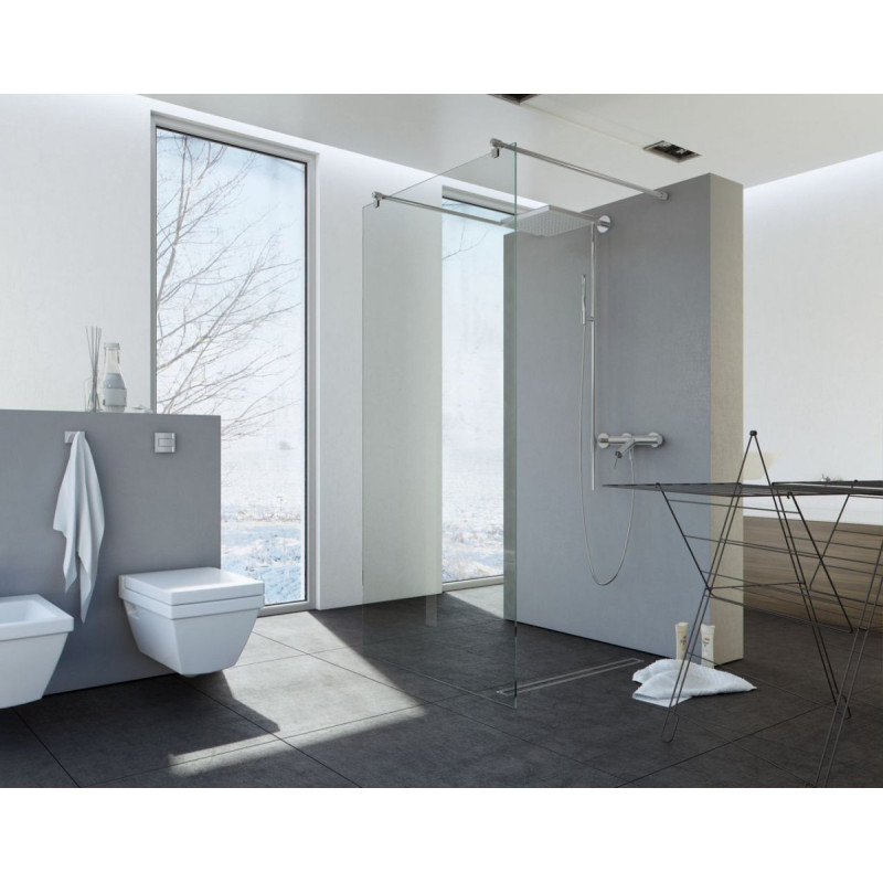 Przejrzysta Ścianka Prysznicowa Easy In 90 cm - Elegancja i Funkcjonalność w Łazience