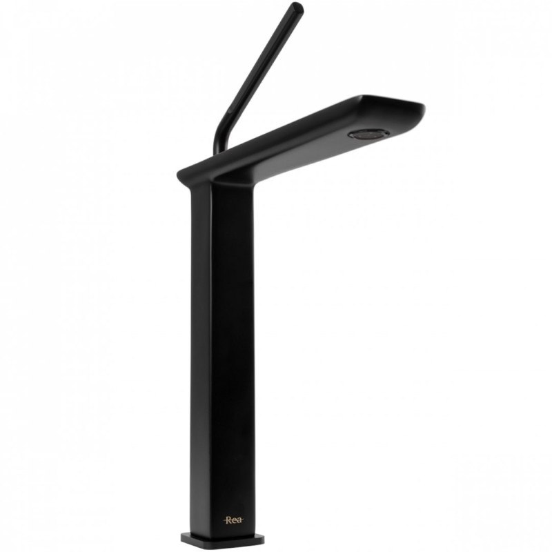 Luksusowa Bateria Łazienkowa MODO, Czarna, Model REA-B5664, Elegancka i Nowoczesna