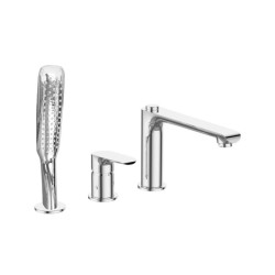 Elegancka Bateria Wannowa 3-otworowa ALEA w Chromie - Idealna Do Twojej Łazienki