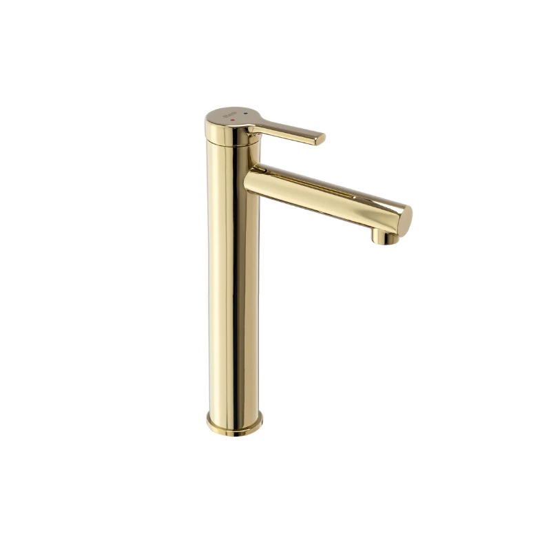 Luksusowa Bateria Umywalkowa PIXEL Złota – Nowoczesny Styl i Elegancja