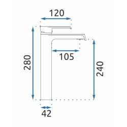 Złota Wysoka Bateria Łazienkowa Hass MY2061-21GG - Elegancja i Styl dla Twojej Łazienki!