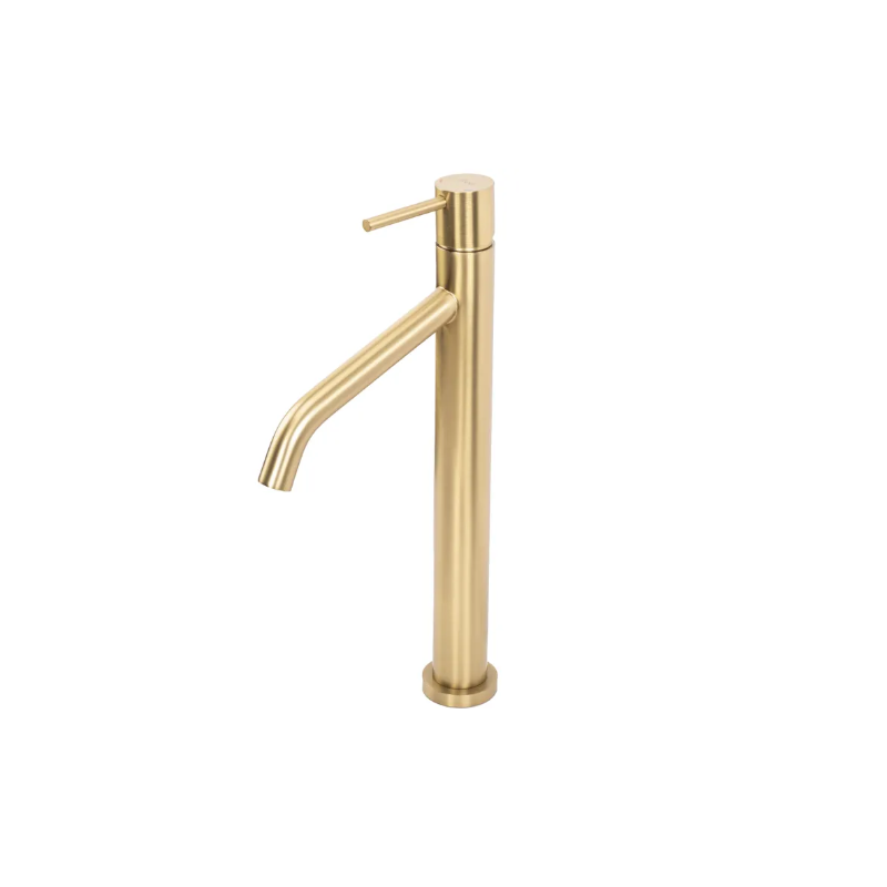 Złota Bateria Umywalkowa Wysoka REA-B6217 - Elegancja i Styl w Twojej Łazience