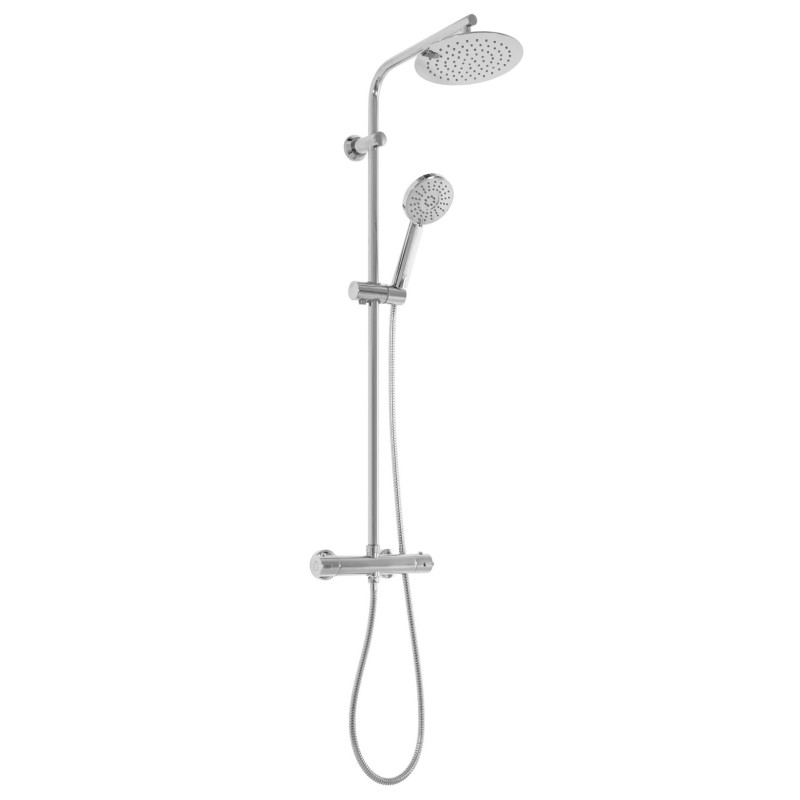 Chromowany Zestaw Prysznicowy Bliss – Elegancja w Twojej Łazience!