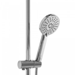 Chromowany Zestaw Prysznicowy Bliss – Elegancja w Twojej Łazience!