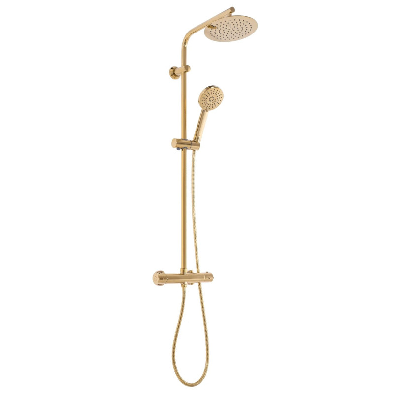 Złoty Deszcz: Luksusowy Zestaw Natryskowy BLISS dla Twojej Łazienki!