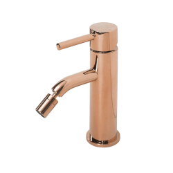 Luksusowa bateria bidetowa LUNGO w kolorze różowego złota - elegancja i styl w Twojej łazience