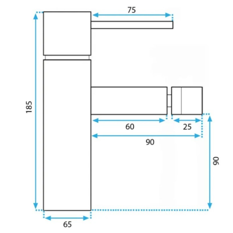 Elegancka Bateria Bidetowa Tess - Złoty Luksus w Twojej Łazience