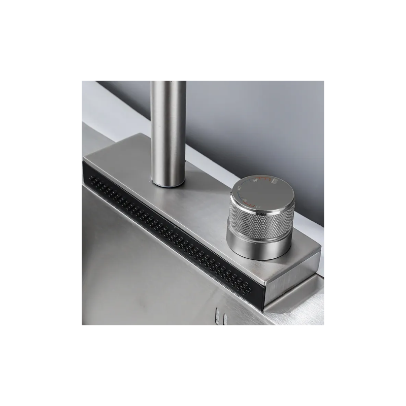 Ekskluzywna Bateria Kuchenna Conor JS-K112N Nikiel Szczotkowany - Elegancja i Trwałość