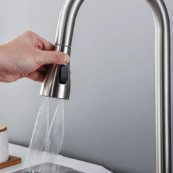 Ekskluzywna Bateria Kuchenna Conor JS-K112N Nikiel Szczotkowany - Elegancja i Trwałość