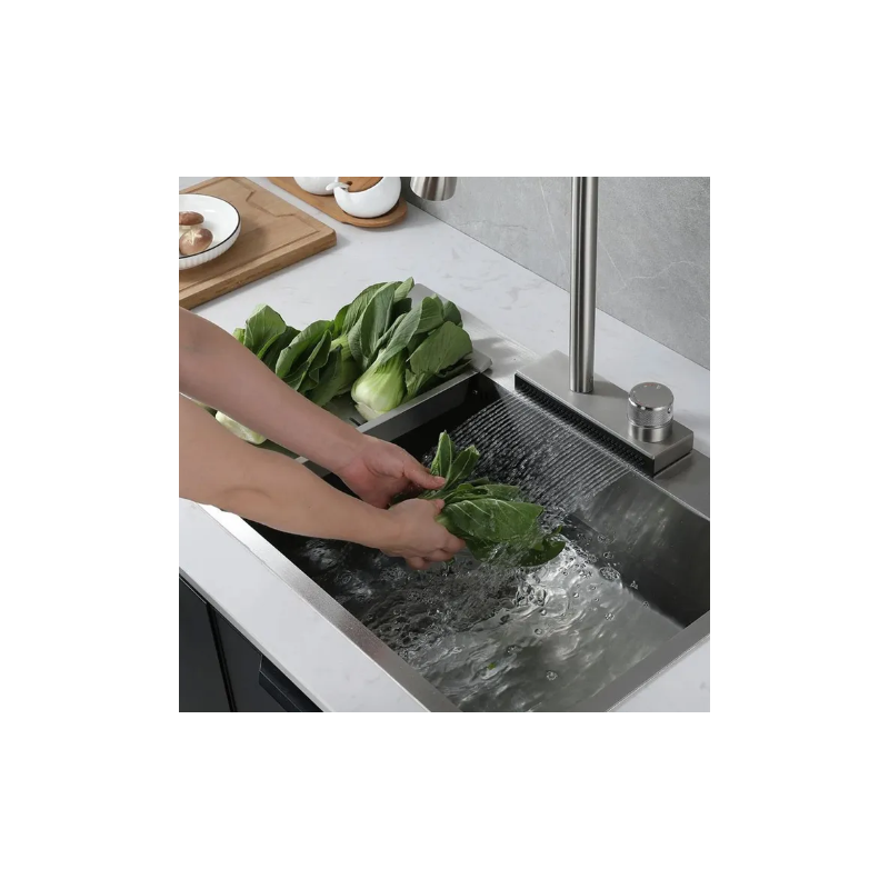 Ekskluzywna Bateria Kuchenna Conor JS-K112N Nikiel Szczotkowany - Elegancja i Trwałość