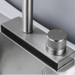 Ekskluzywna Bateria Kuchenna Conor JS-K112N Nikiel Szczotkowany - Elegancja i Trwałość