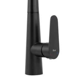 Czarna bateria kuchenna ROSS JS-K087B – nowoczesny design dla Twojej kuchni!