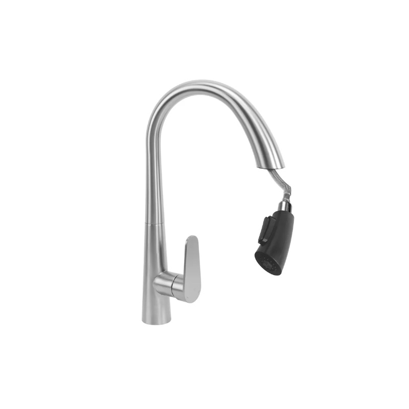 Niezawodna Bateria Kuchenna JS-K087N ROSS - Nikiel Szczotkowany, Elegancja i Funkcjonalność!