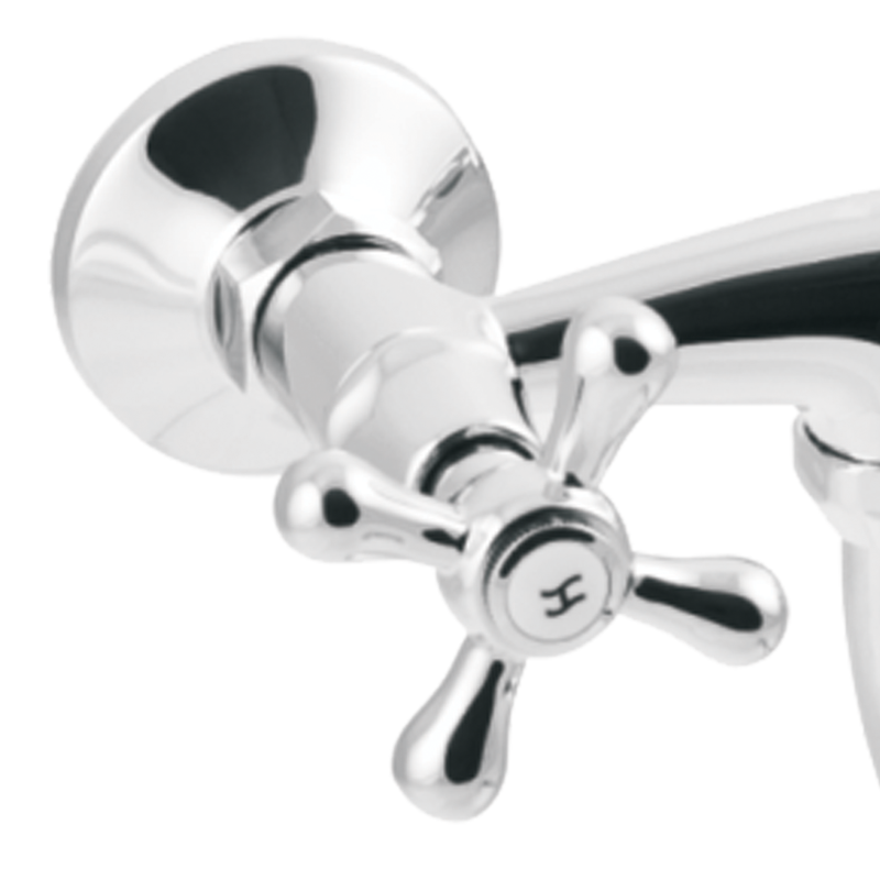 Nowoczesna bateria ścienna Invena Roma S200 – chromowany styl dla Twojej łazienki!