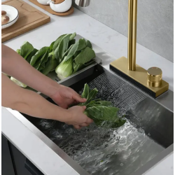 Stylowa Bateria Kuchenna JS-K112BG Conor – Złoto o Szlachetnym Wykończeniu!